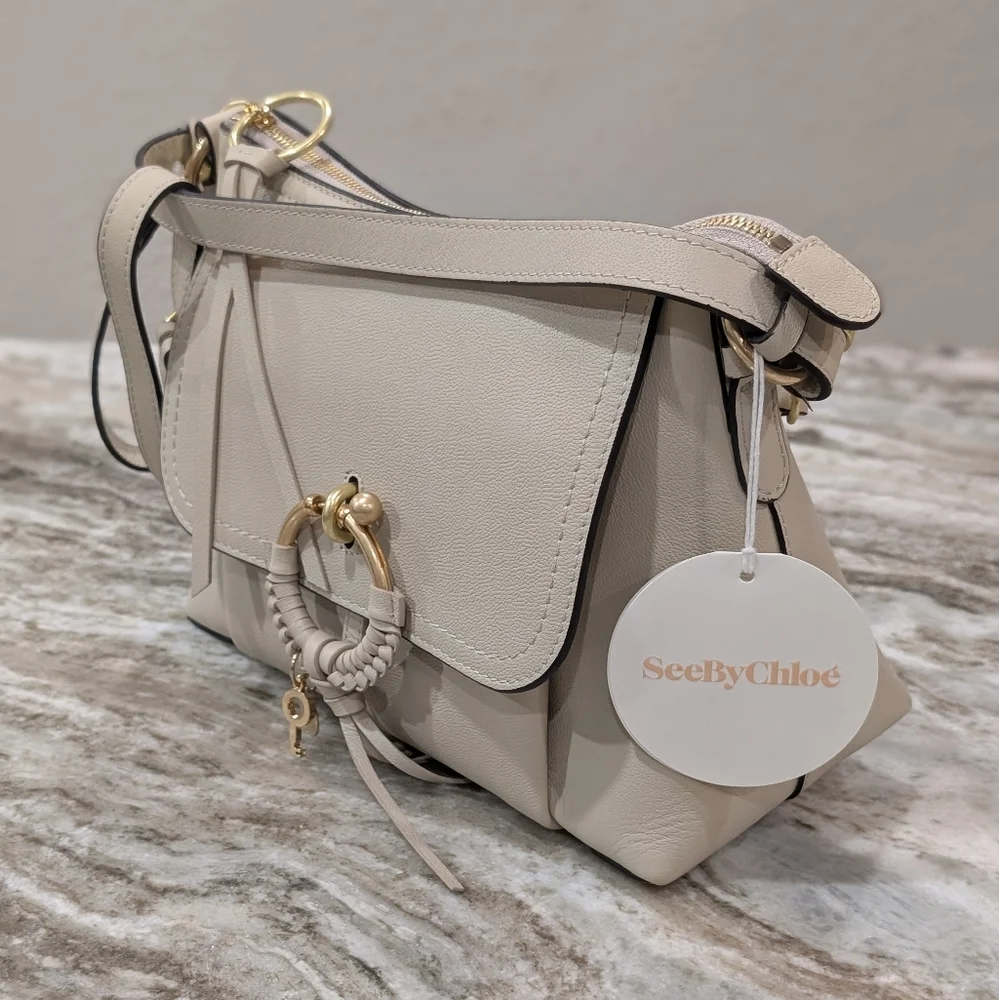 See By Chloe Cream Leather Bag - Picture 4 of 13